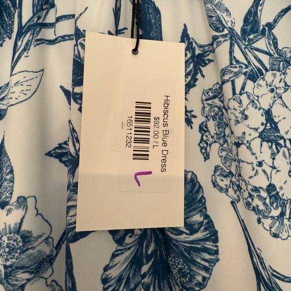 THML Blue and White Floral Dress - Picture 4 of 8